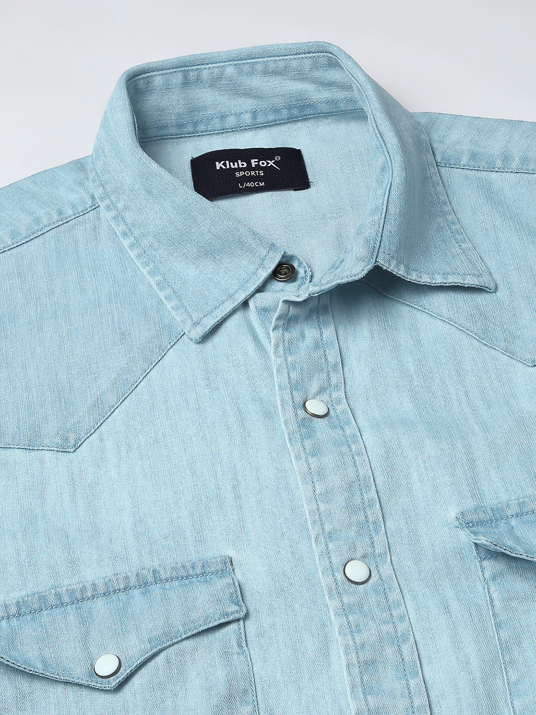 Saphire Blue Plain Shirt