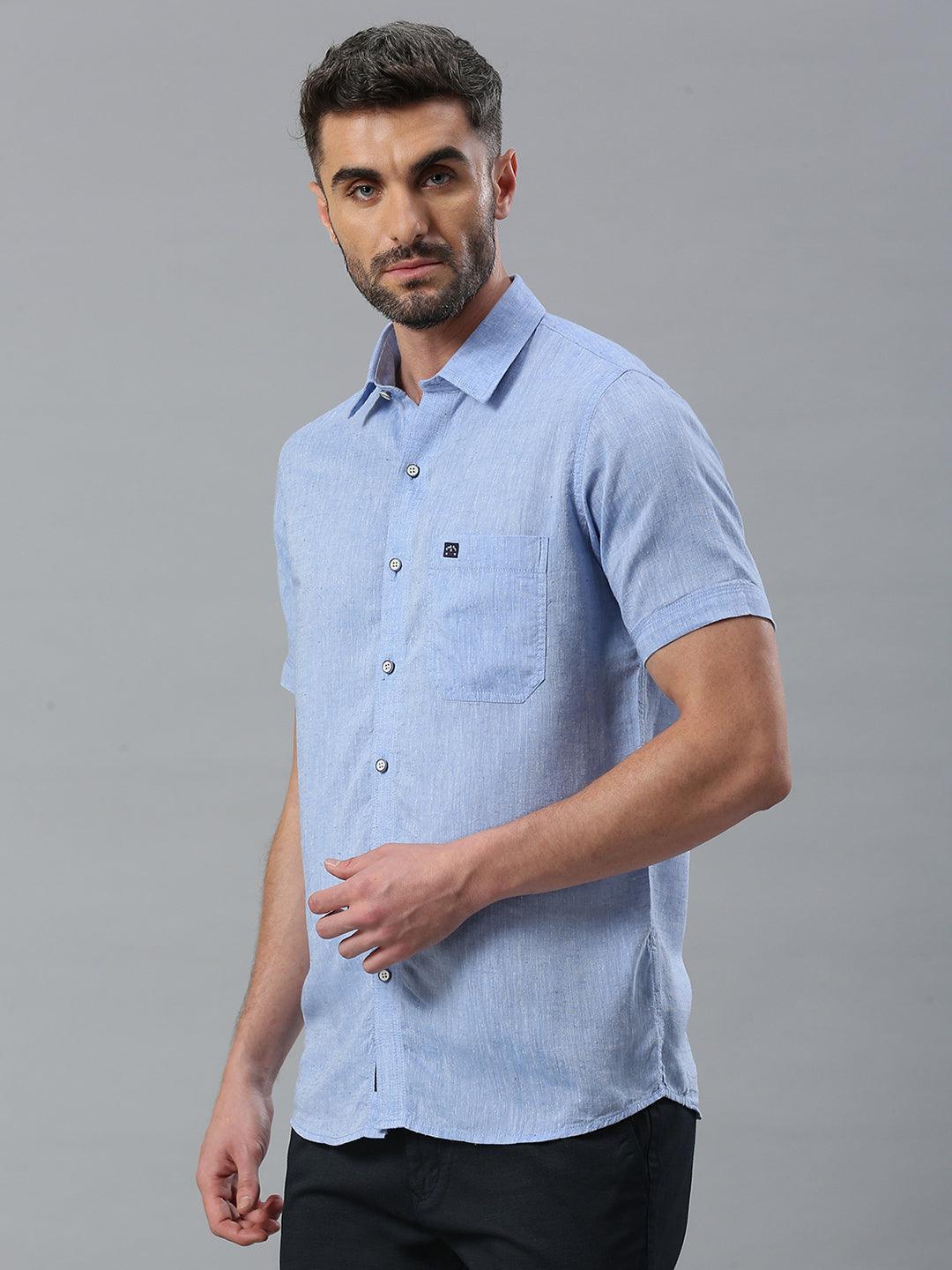 Sky blue Plain Shirt