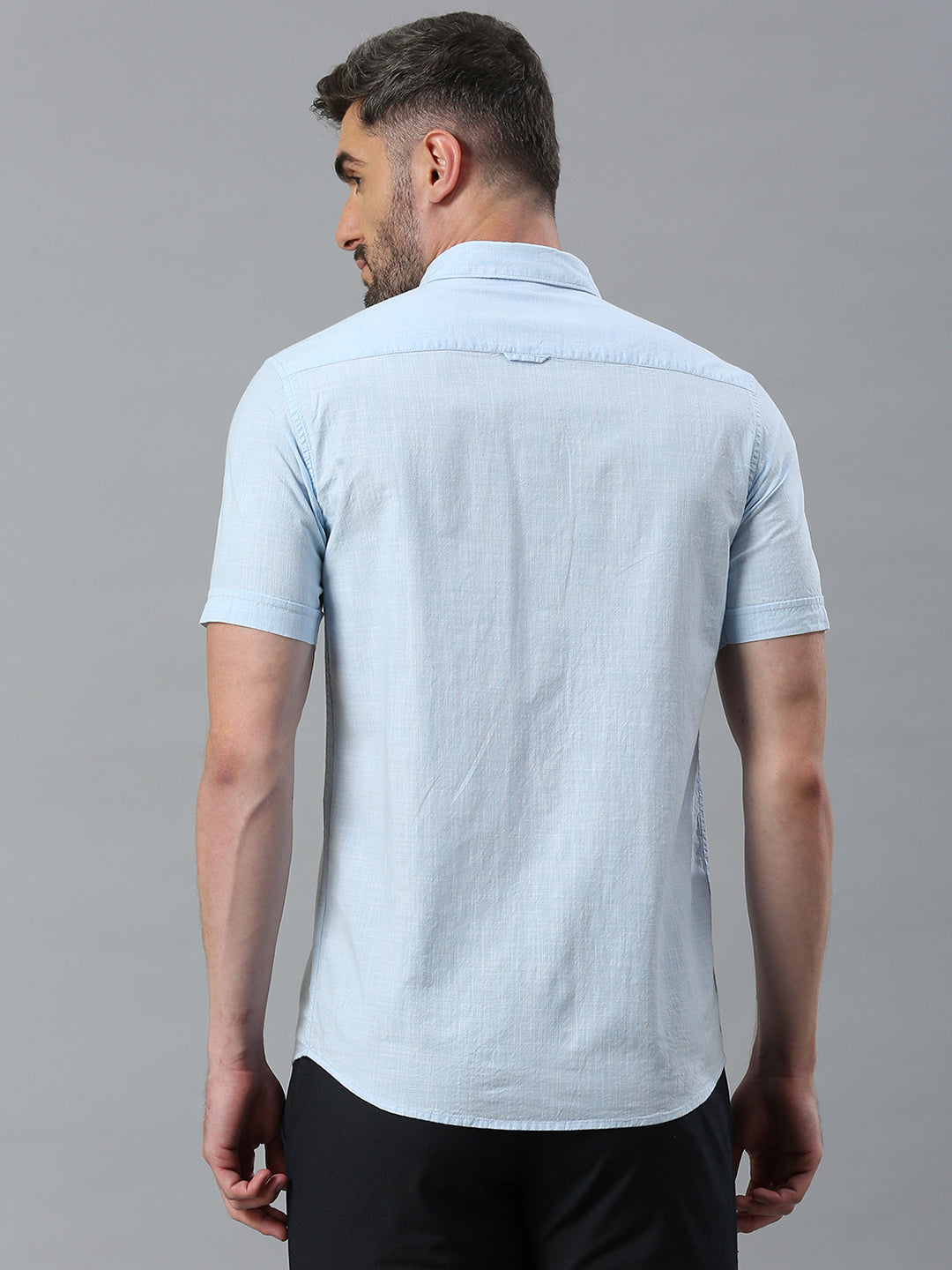 Sky blue Plain Shirt