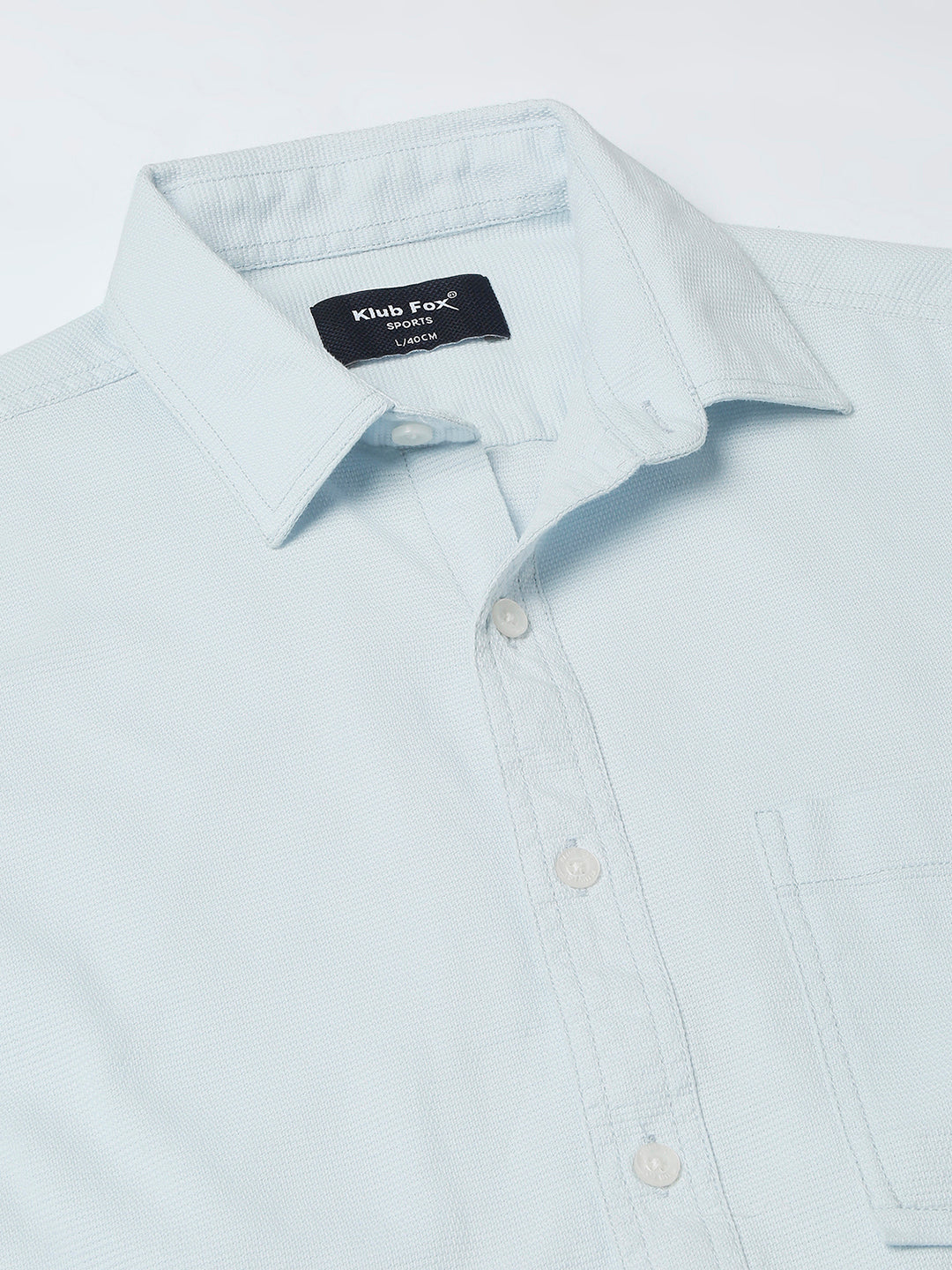 Light blue Plain Shirt