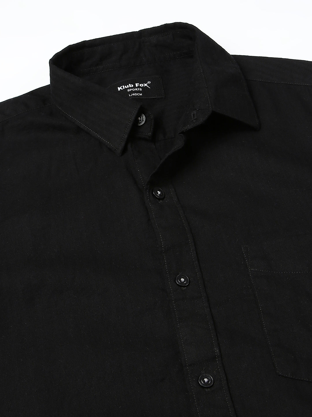 Black Plain Shirt