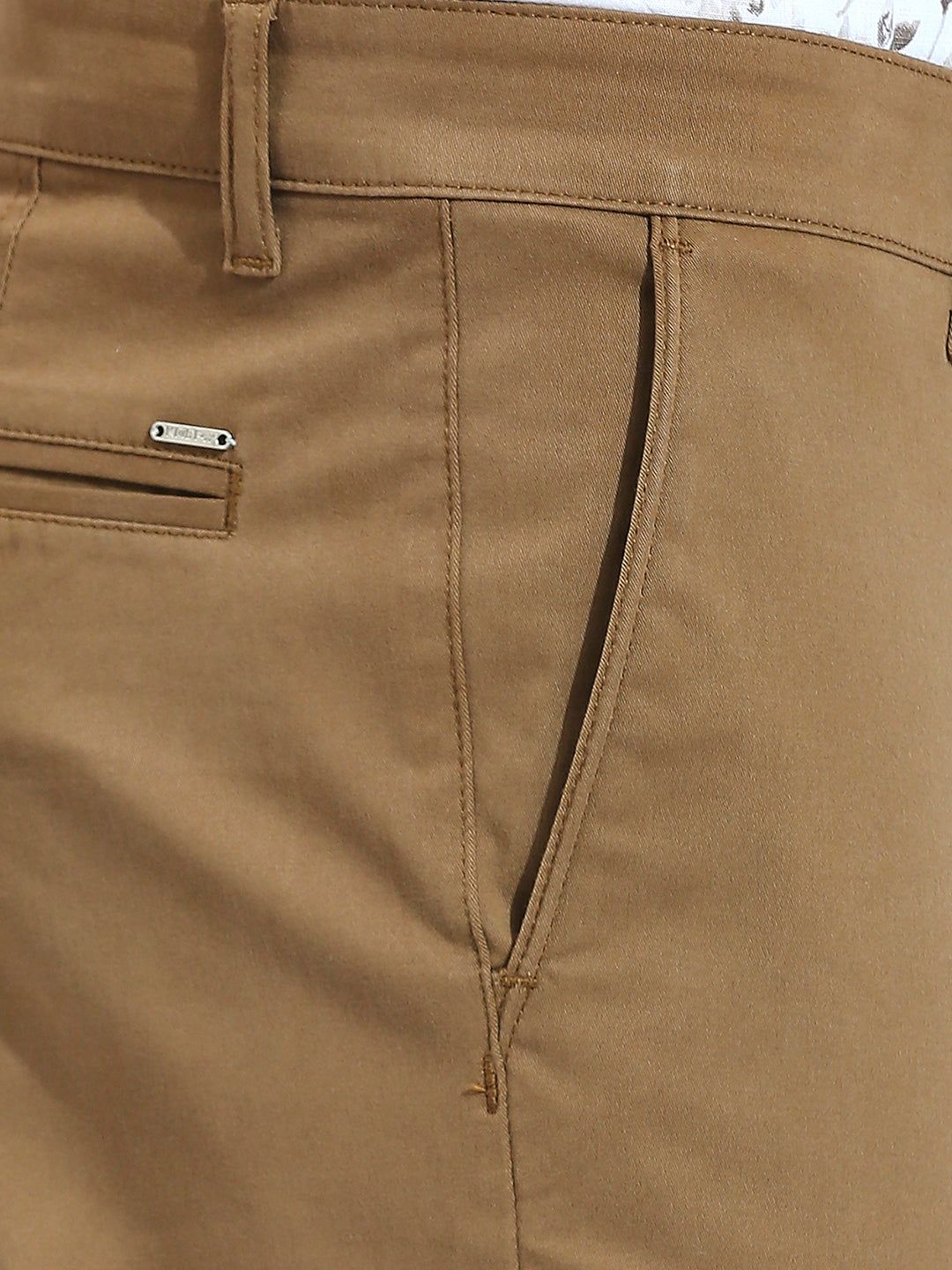 Khaki Tapered Narrow Fit Trouser