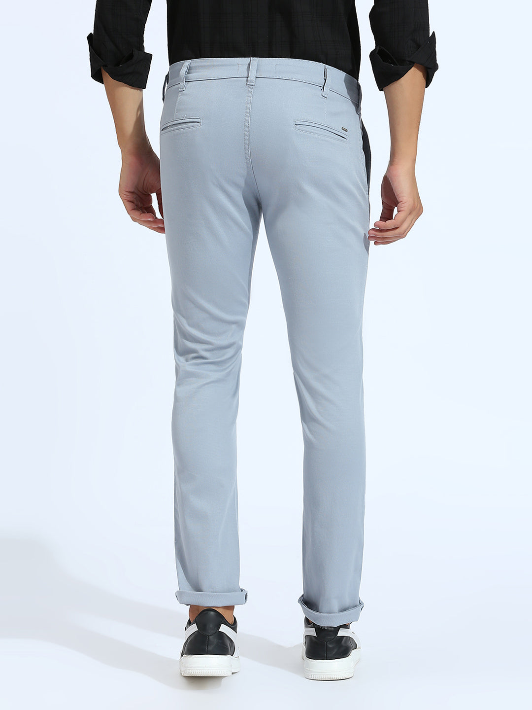 Grey Tapered Narrow Fit Trouser