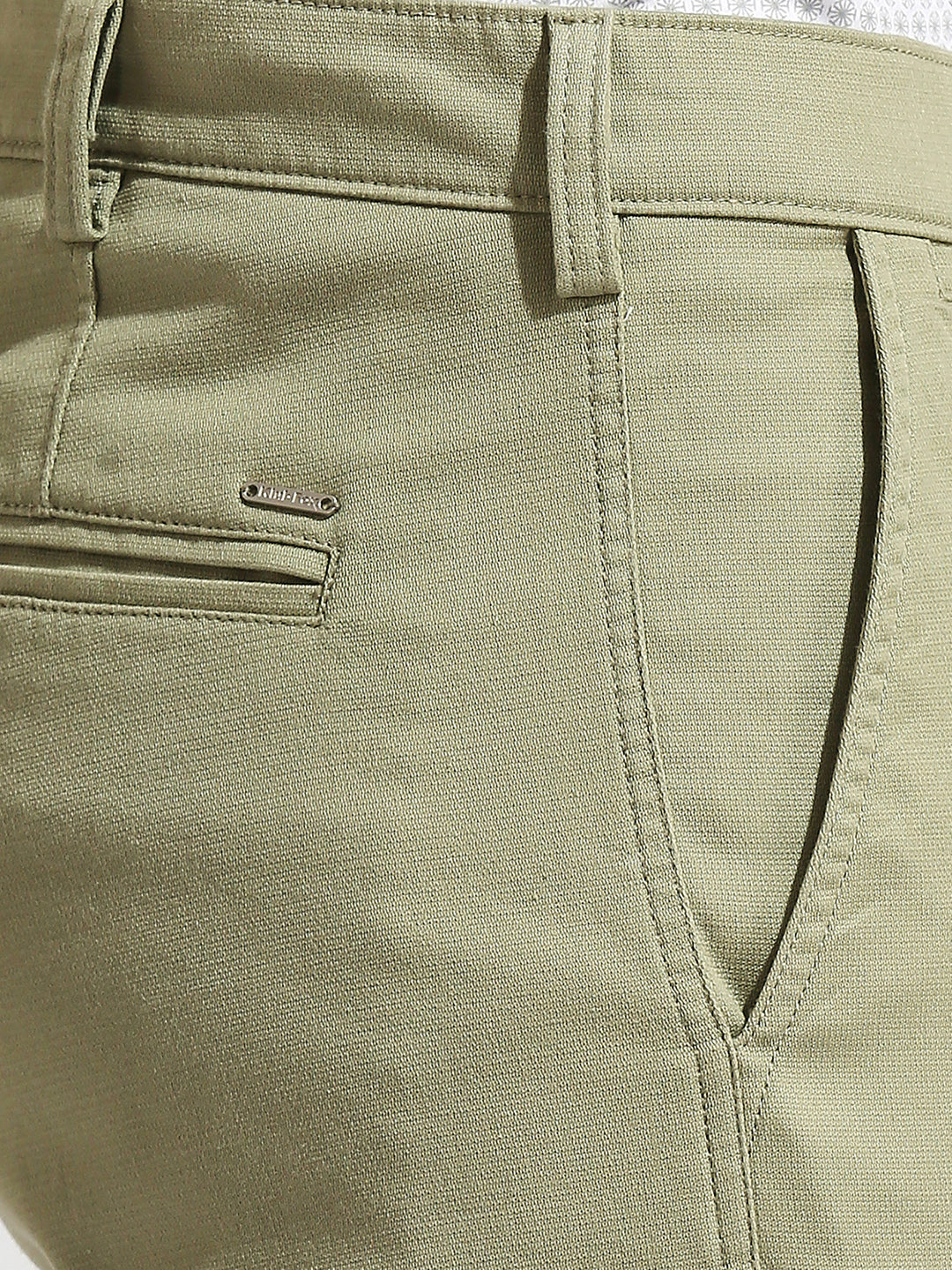 Olive Tapered Narrow Fit Trouser