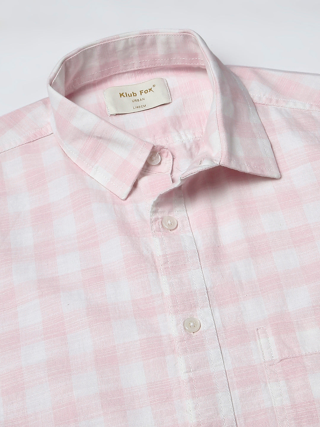 Pink Checkered Shirt