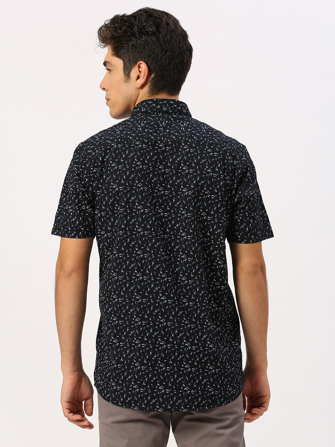 Black Printed Shirt