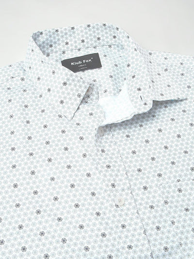 Grey Printed Shirt