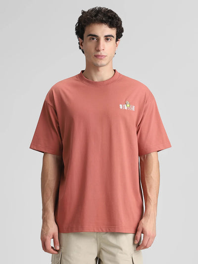 Rust Printed T-Shirt