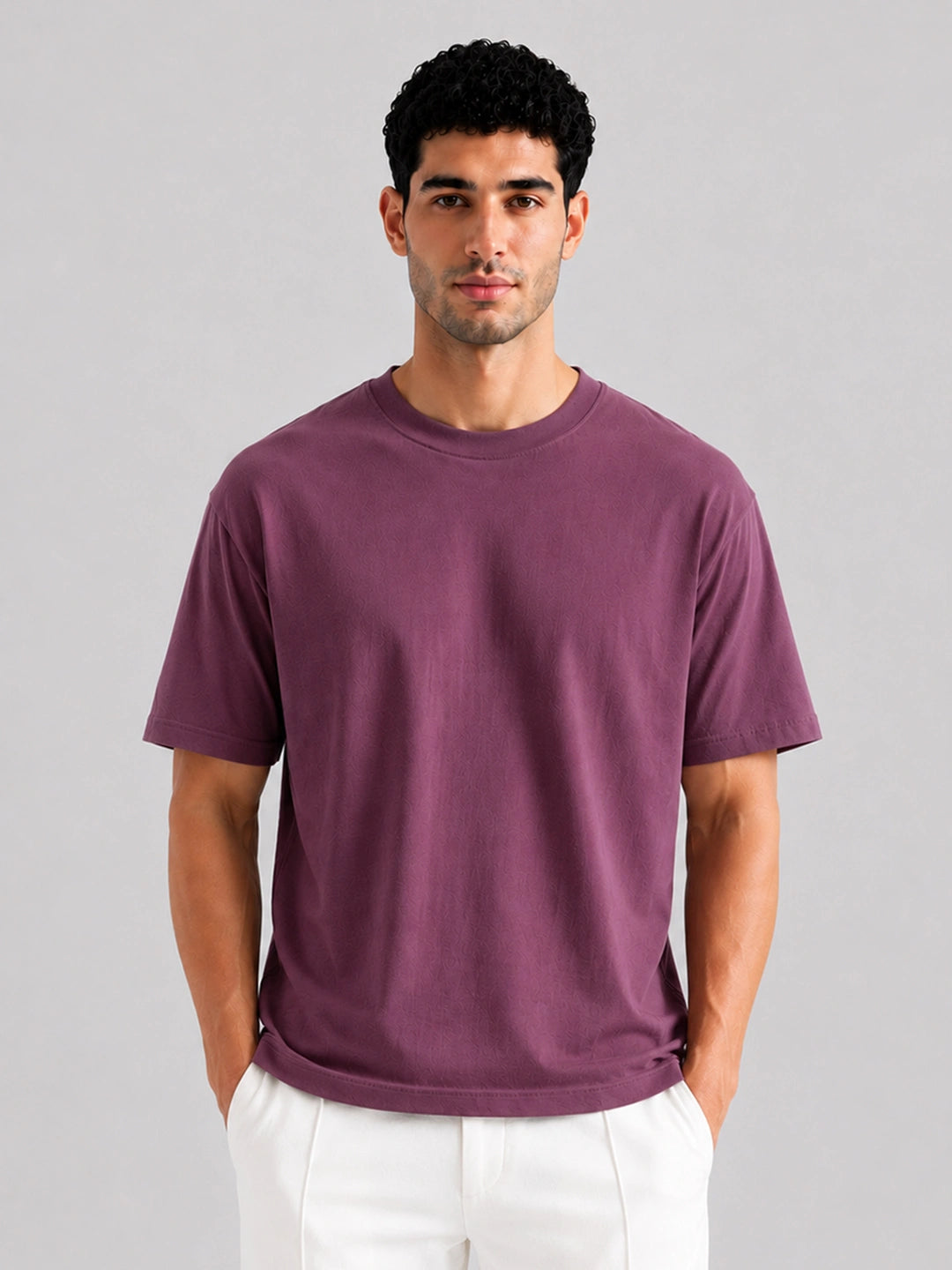 Onion Solid Crew Neck T-Shirt