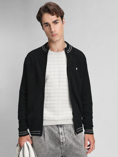 Black Striped Sweater