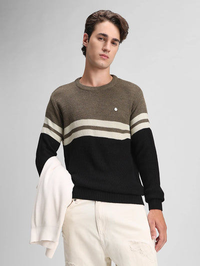 Black Striped Sweater