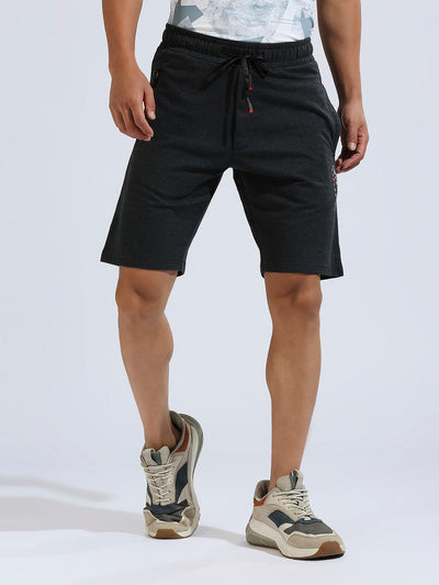 All Day Lightweight Stretchable Grey Shorts