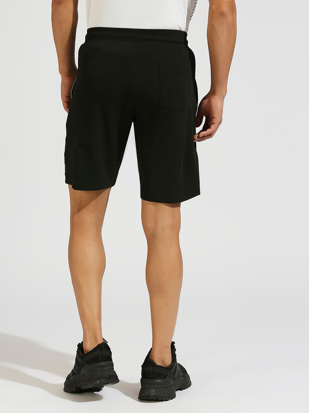 All Day Black Stretchable Shorts