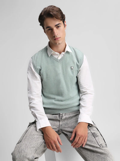 Pista Melange Solid Sweater