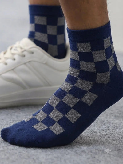 Navy Ankle Length Socks 1 Pair