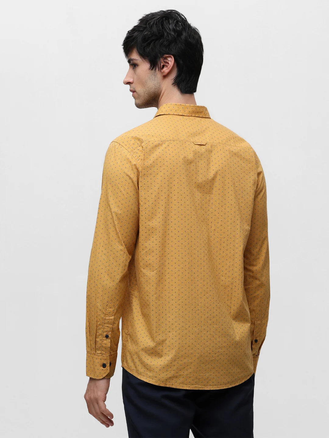 Mustard Printed Shirt