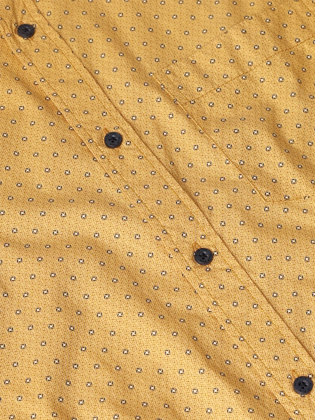 Mustard Printed Shirt