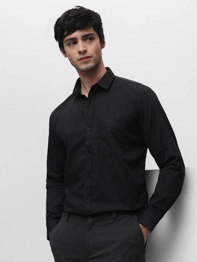 Black Printed Shirt
