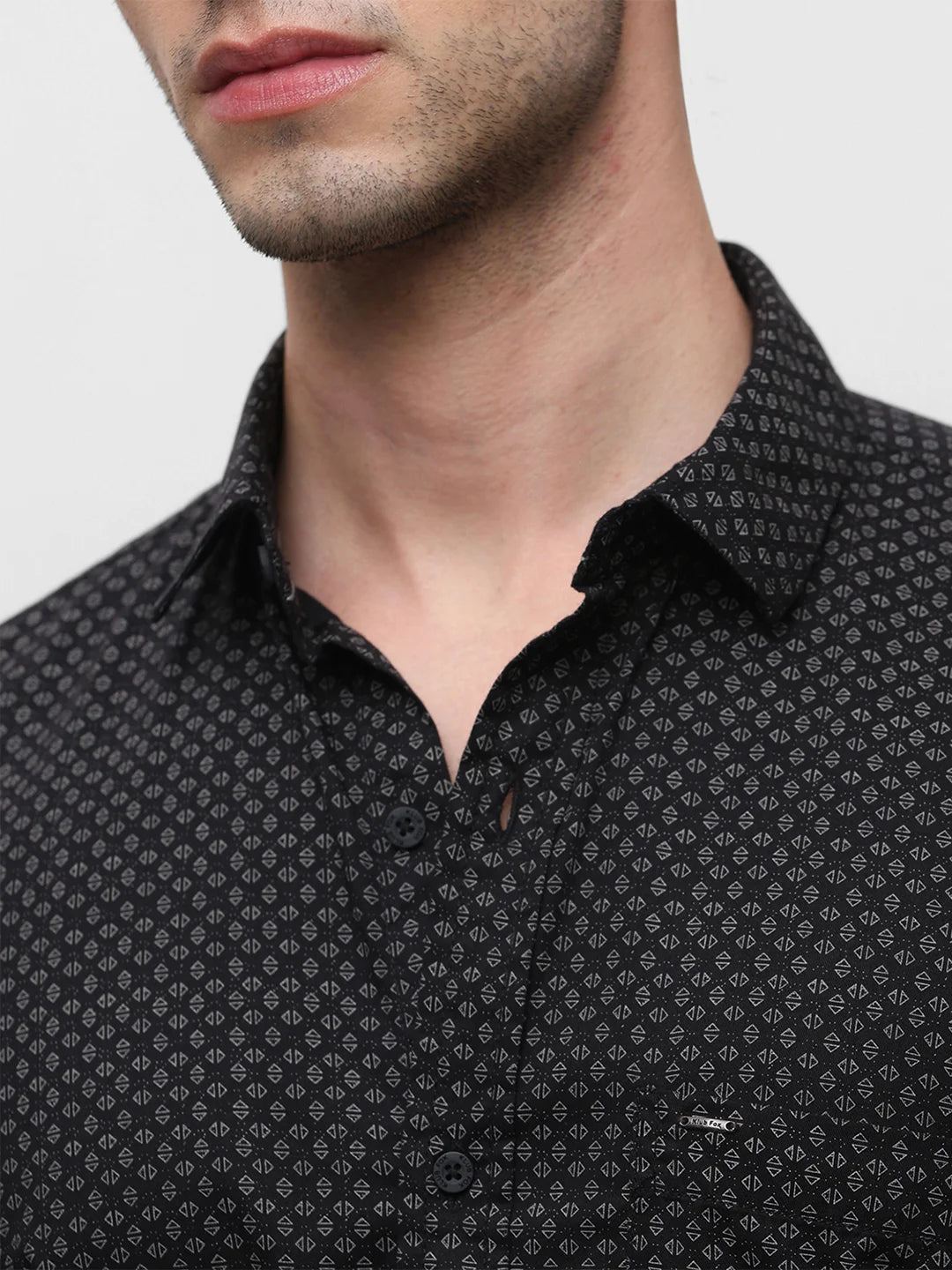 Black Printed Shirt