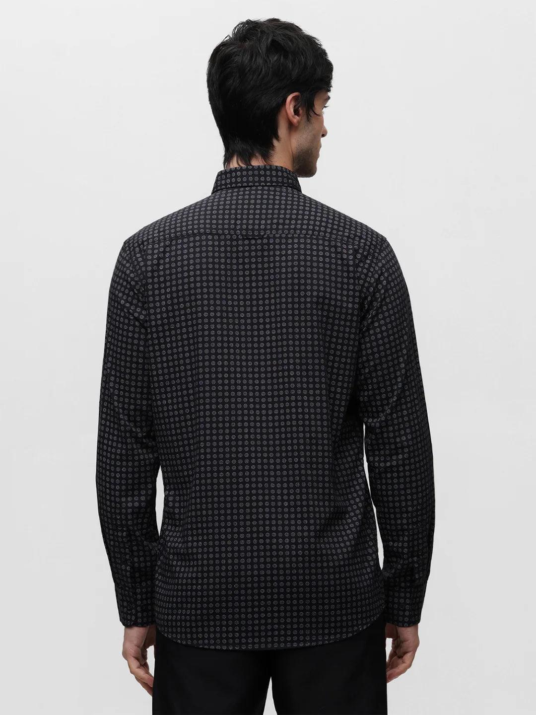 Black Printed Shirt