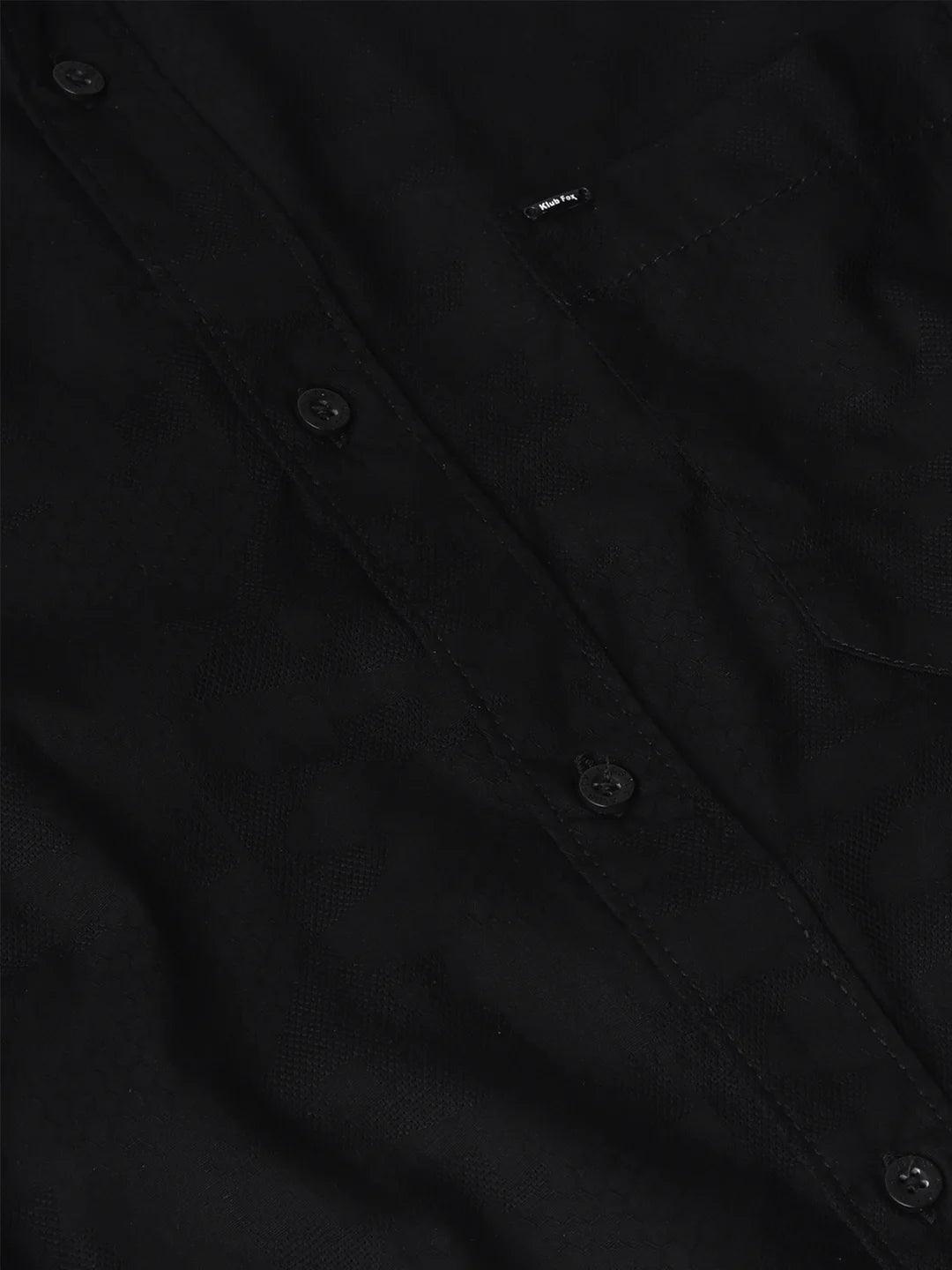 Black Dobby Shirt