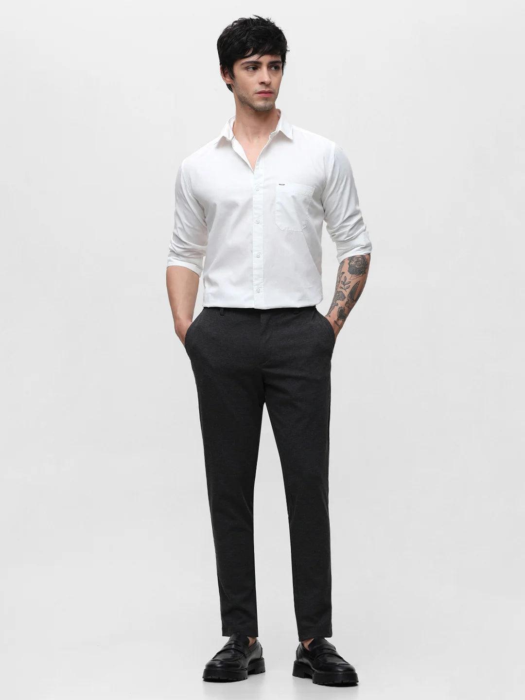 White Dobby Shirt