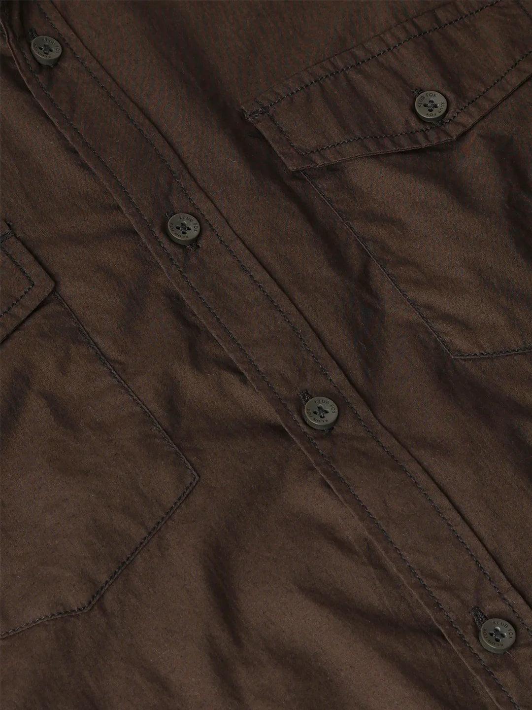 Olive Solid Shirt