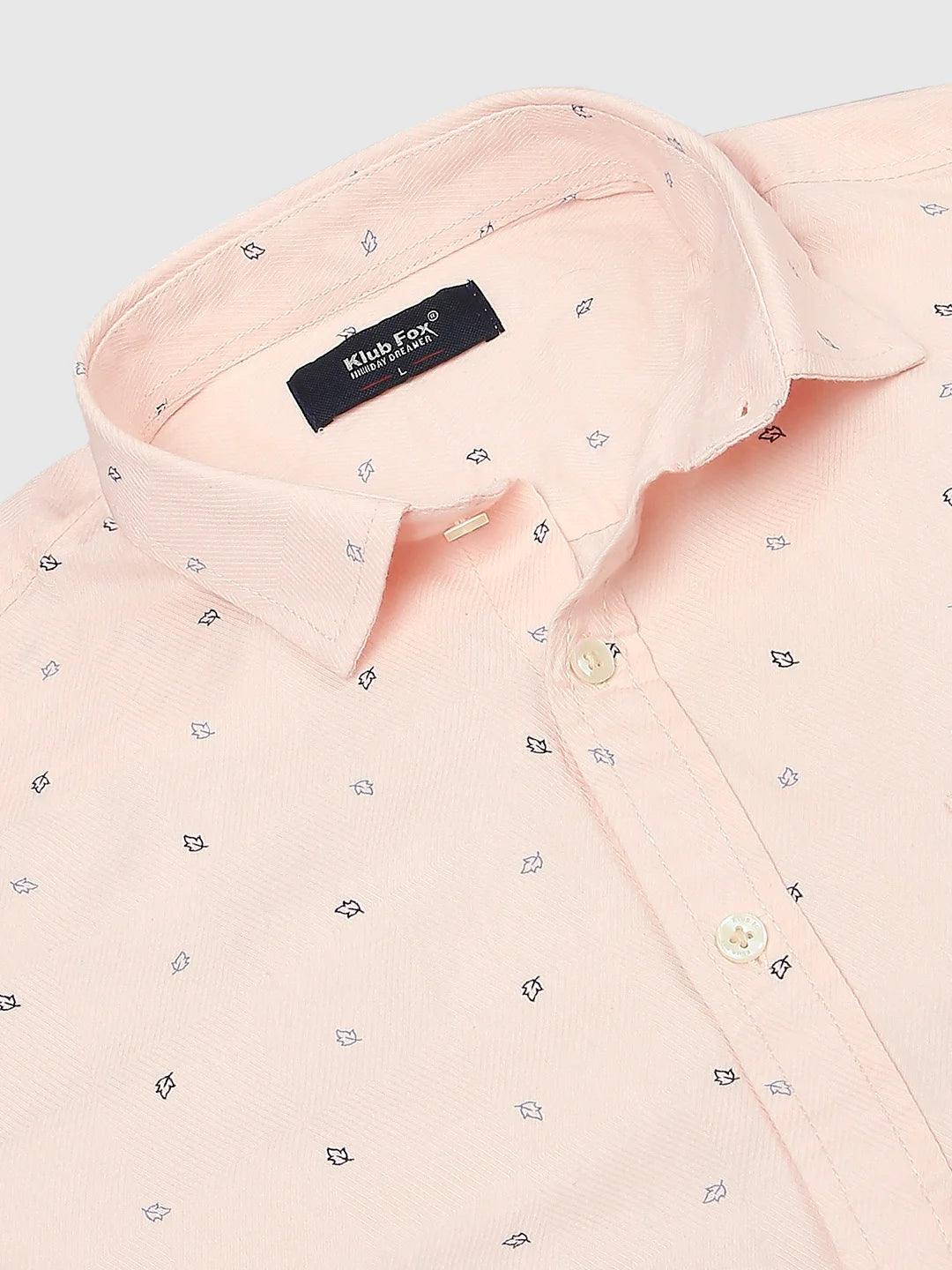Pink Printed Shirt