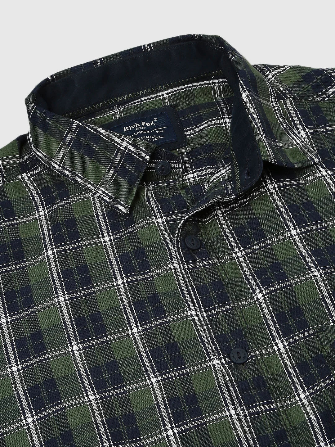 Green Checkered Shirt