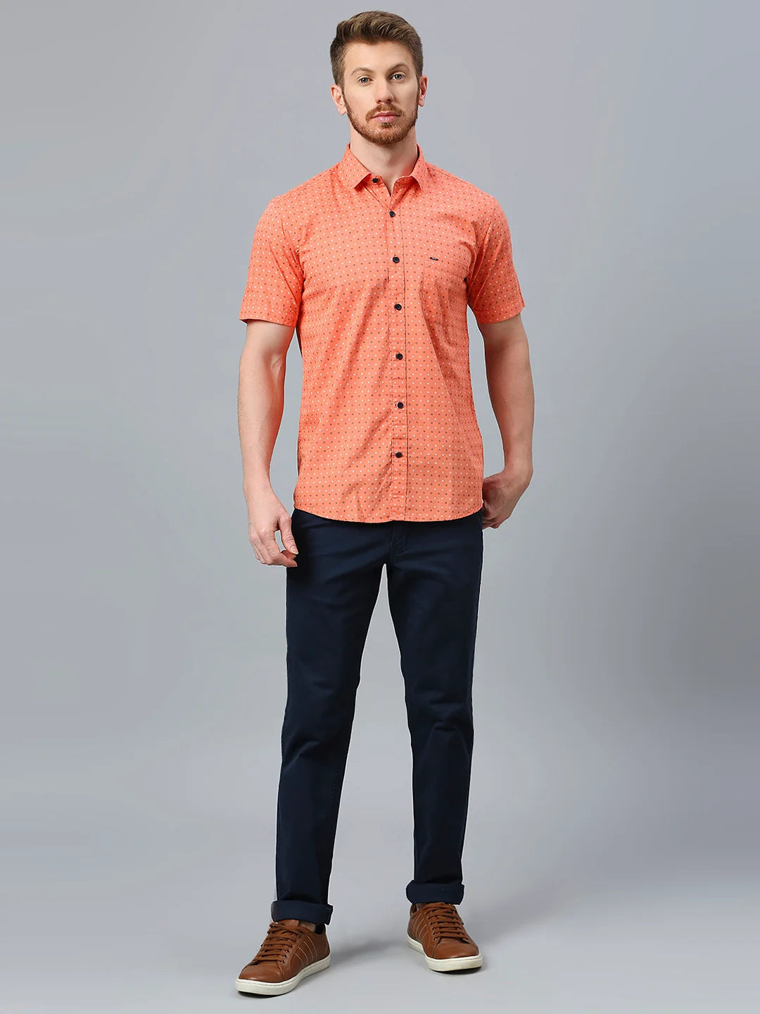 Carrot Printed Shirt