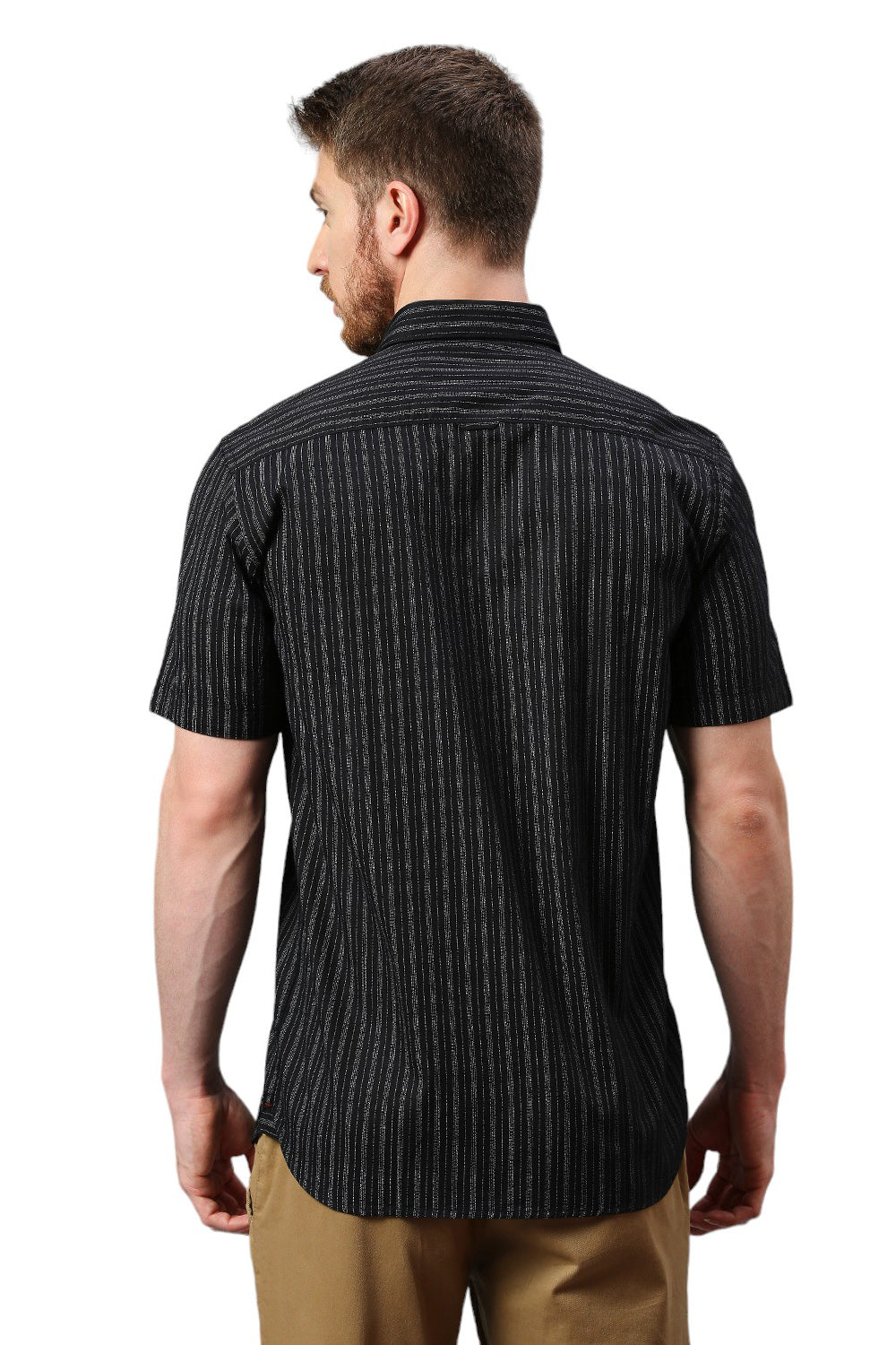 Black Striped Shirt