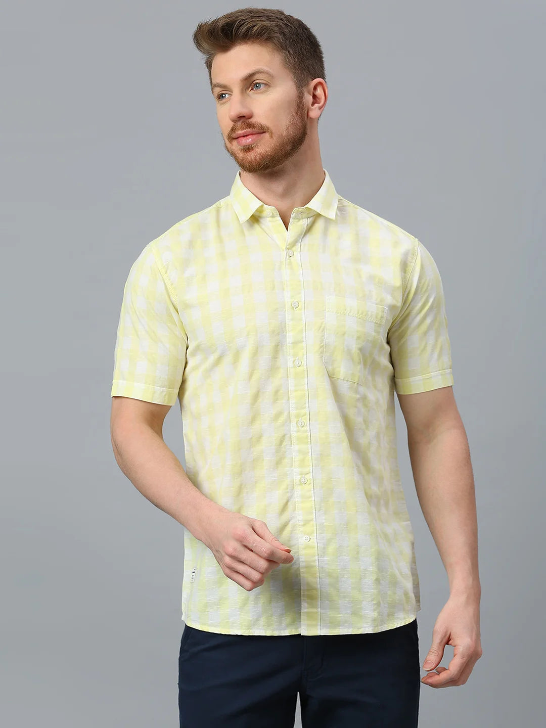 Lemon Checkred Shirt