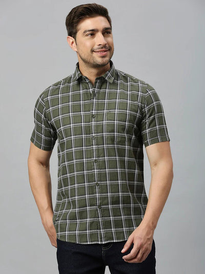 Green Checkered Shirt