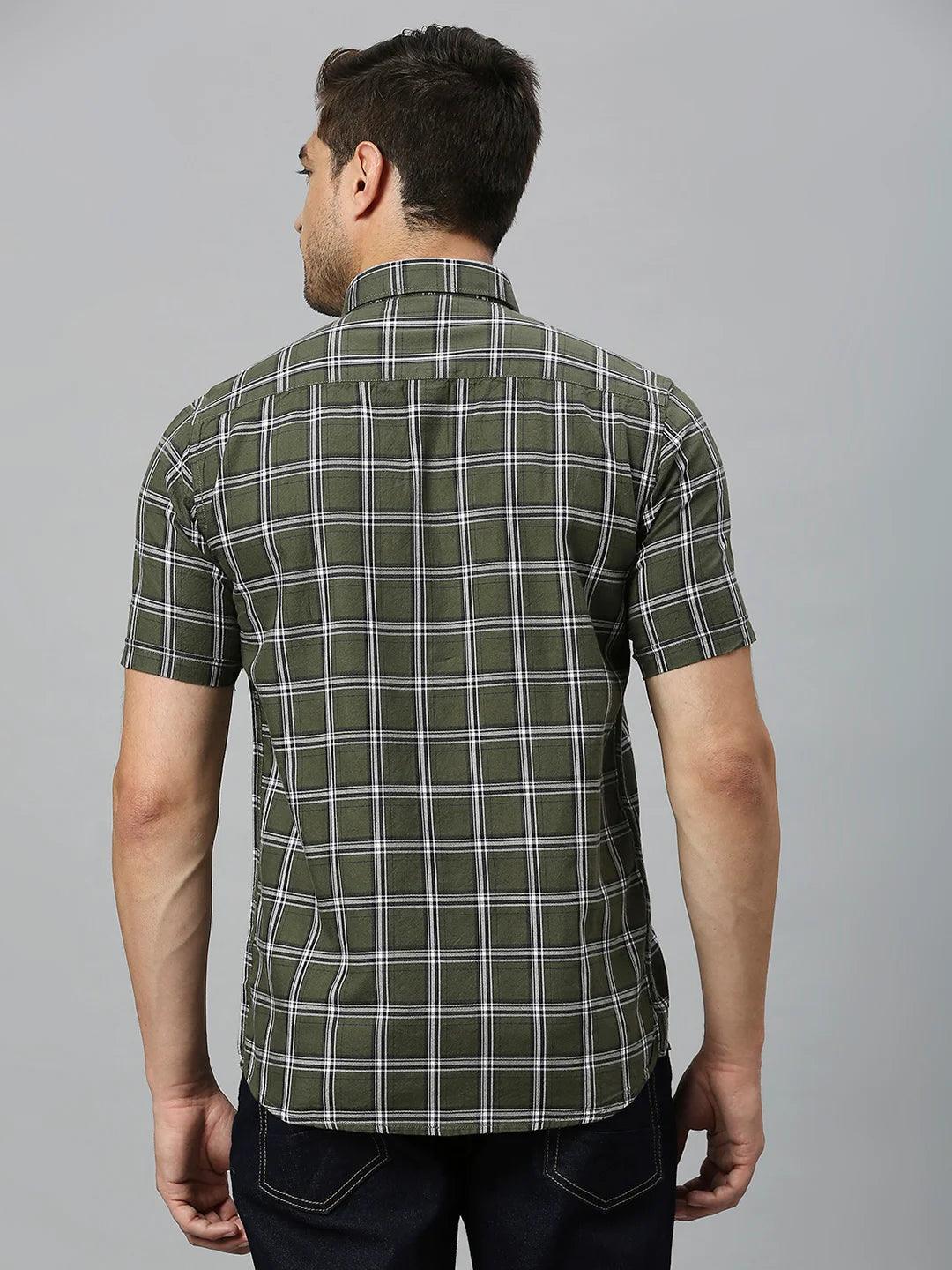 Green Checkered Shirt