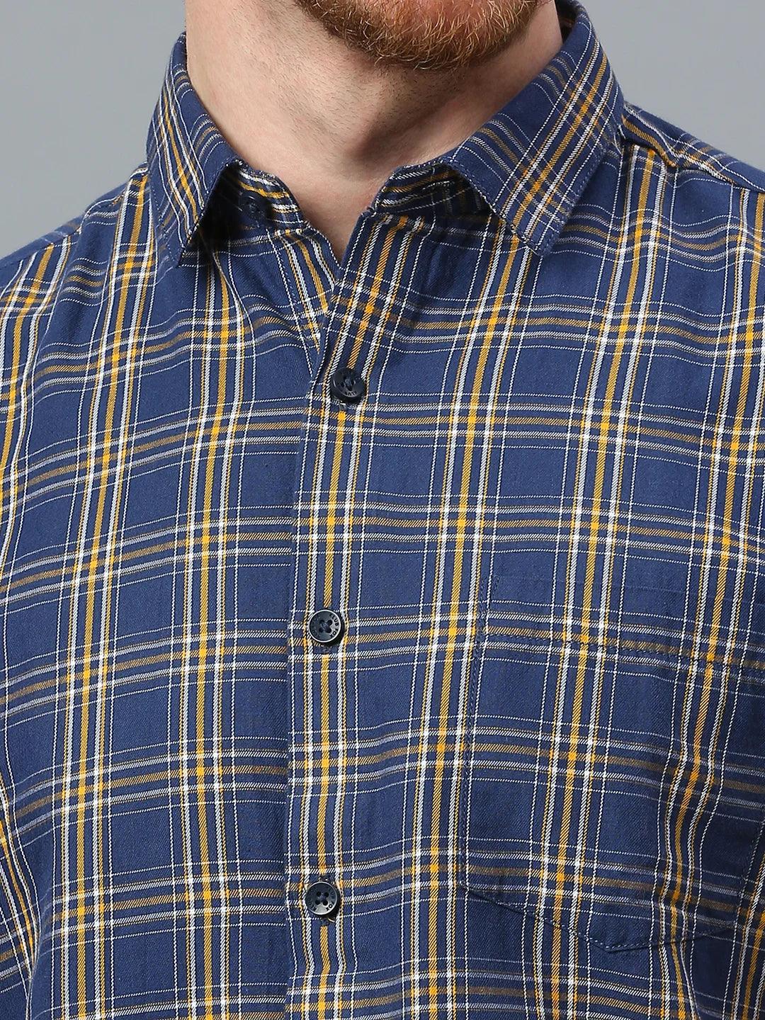 Blue Checkered Shirt