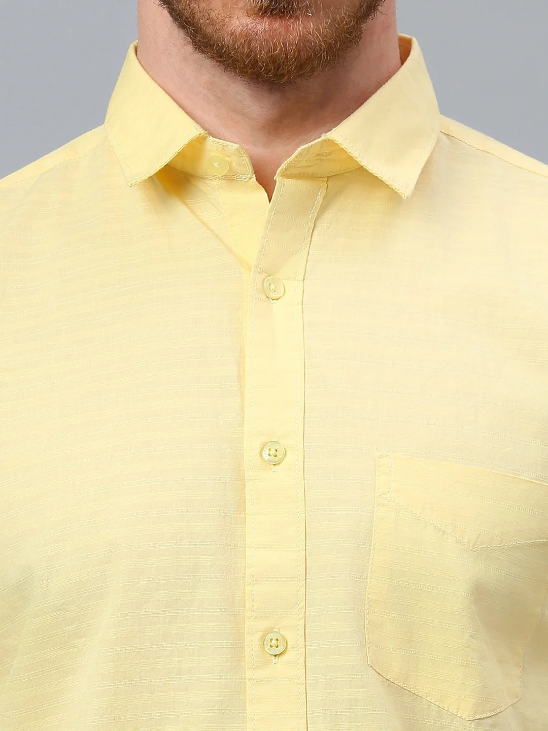 Yellow Plain Shirt