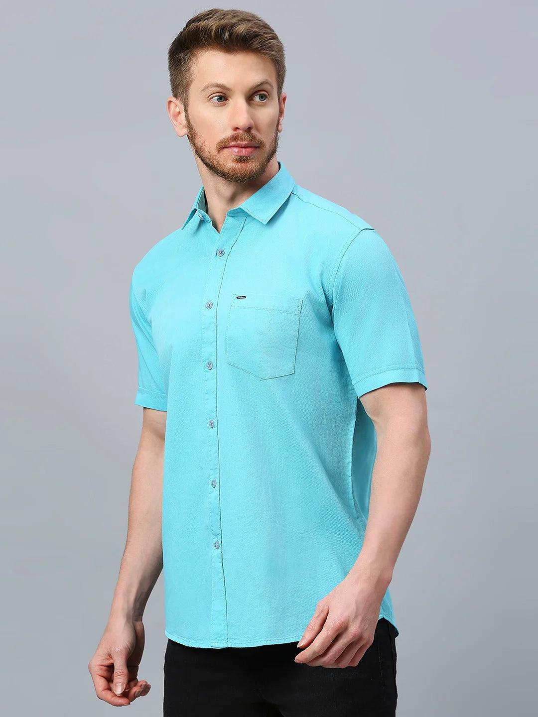 Aqua Solid Shirt