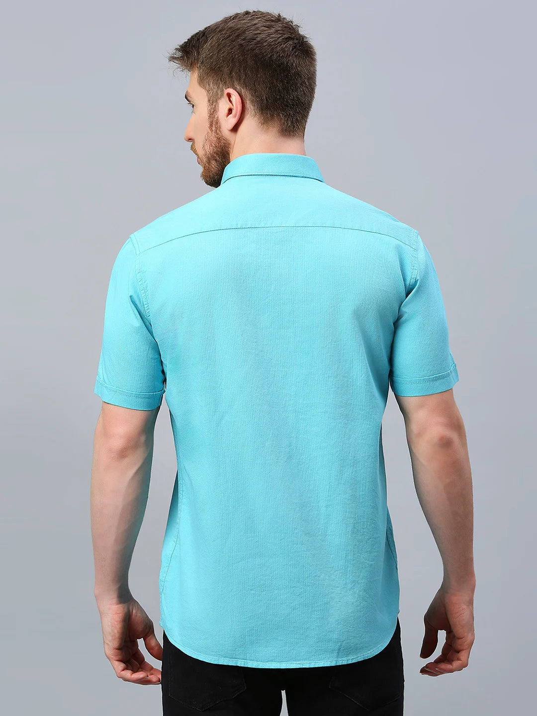 Aqua Solid Shirt