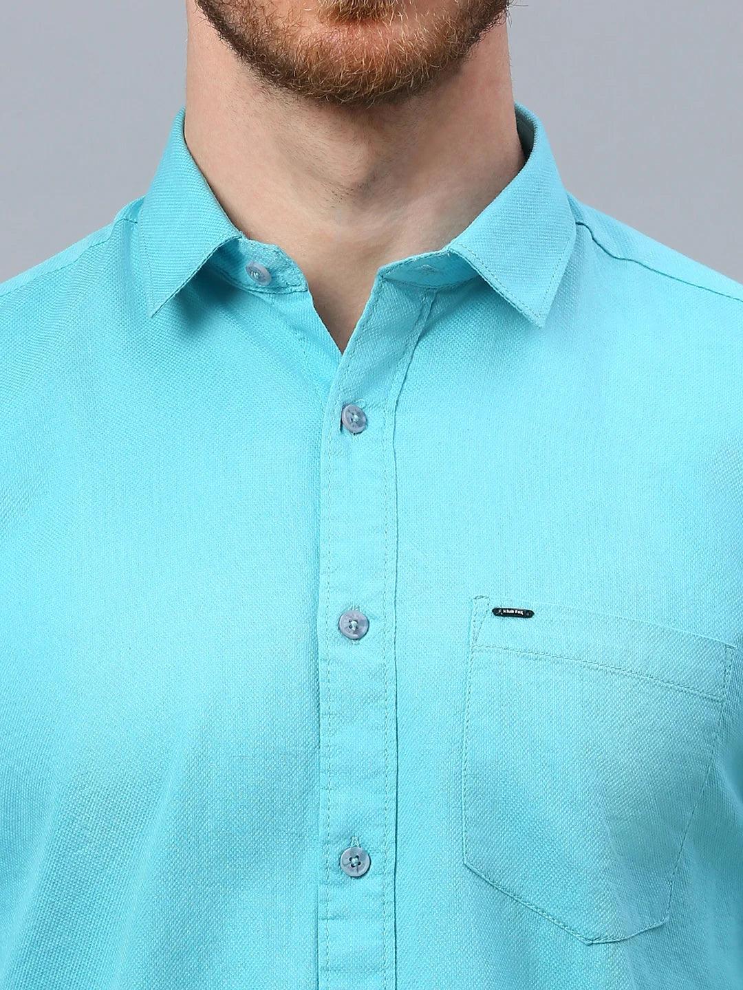 Aqua Solid Shirt