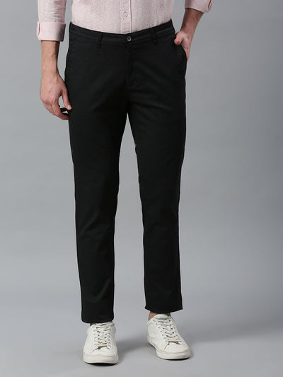 Charcoal Grey Narrow Chino Pants