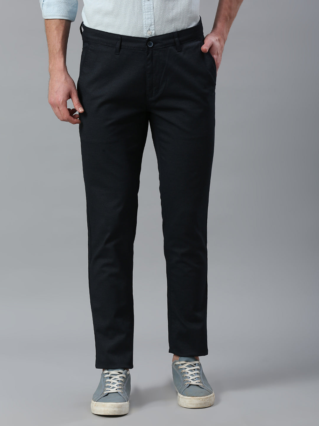 Navy Narrow Trouser