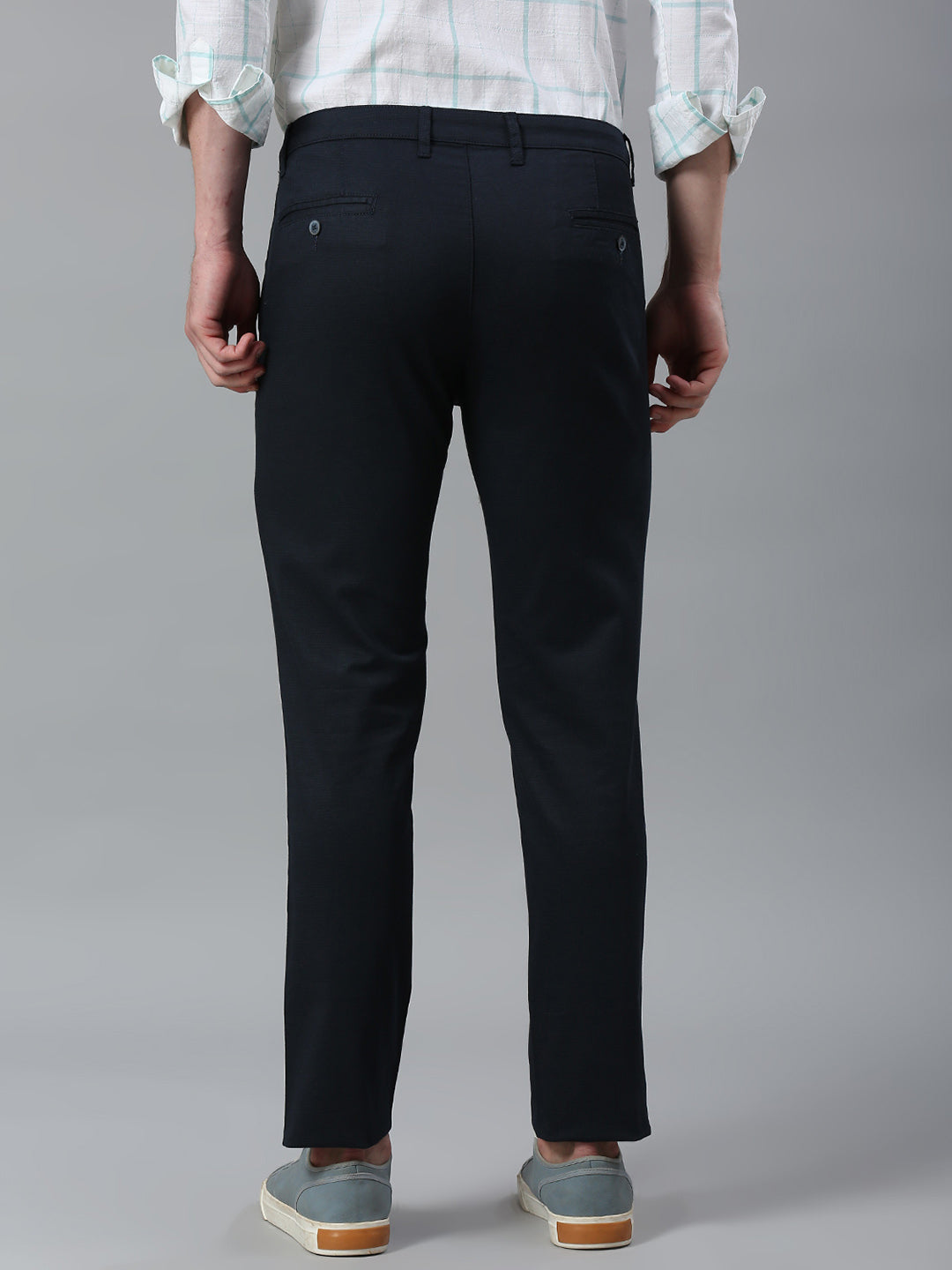 Navy Narrow Trouser