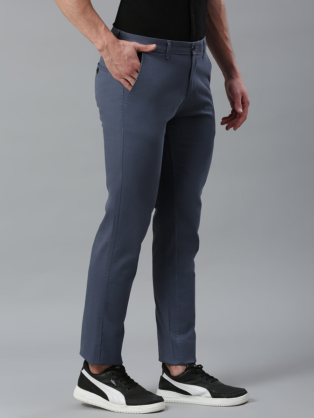 Ink Blue Narrow Trouser