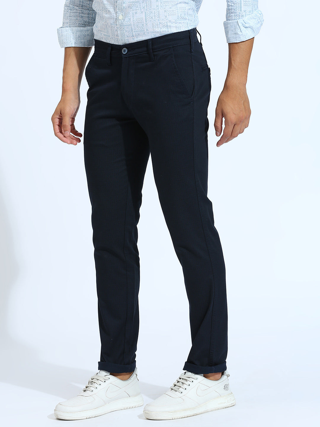 Navy Narrow Trouser