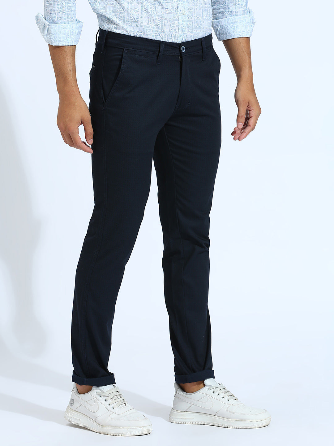 Navy Narrow Trouser