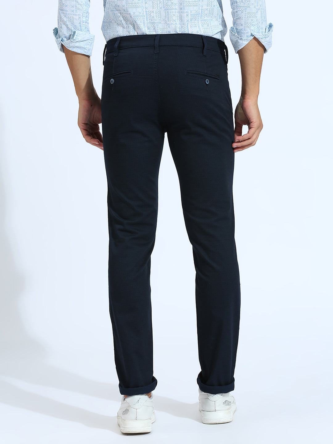 Navy Narrow Trouser