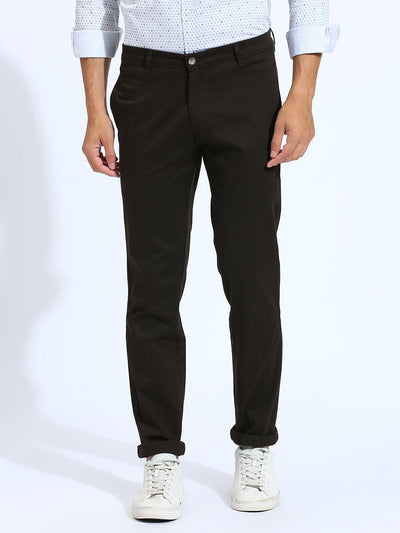 Coffee Narrow Chino Pants