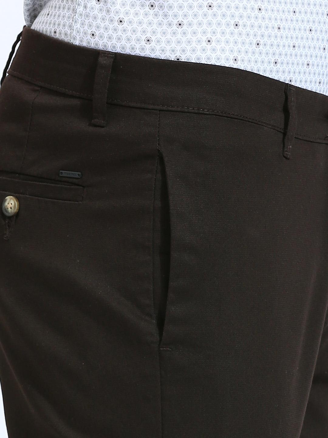 Coffee Narrow Chino Pants