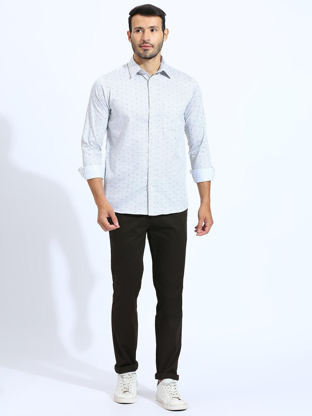 Coffee Narrow Chino Pants