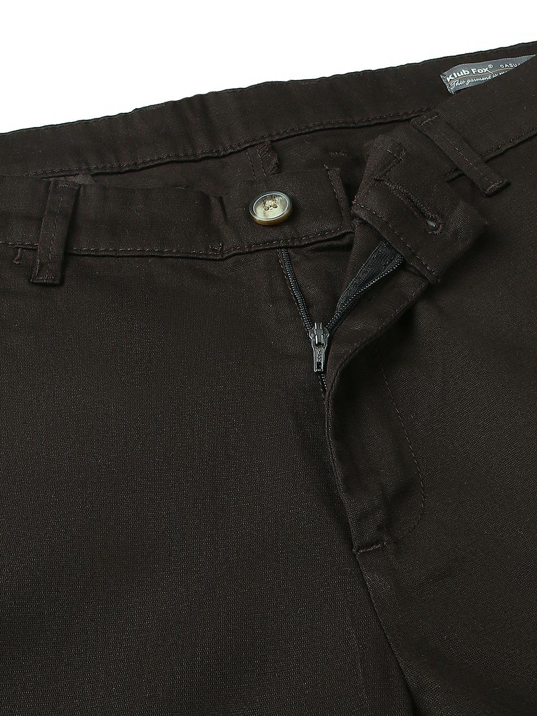 Coffee Narrow Chino Pants